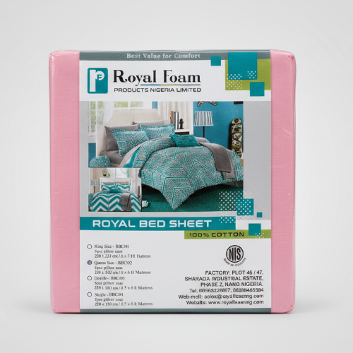 Royal Bed Sheet 100% Cotton (Lagos Only) @HOG - Home Office Garden Online Marketplace