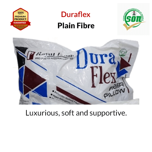 Royal Duraflex Fibre Pillow - 800Grms-Plain (Lagos Only) @HOG - Home Office Garden Online Marketplace