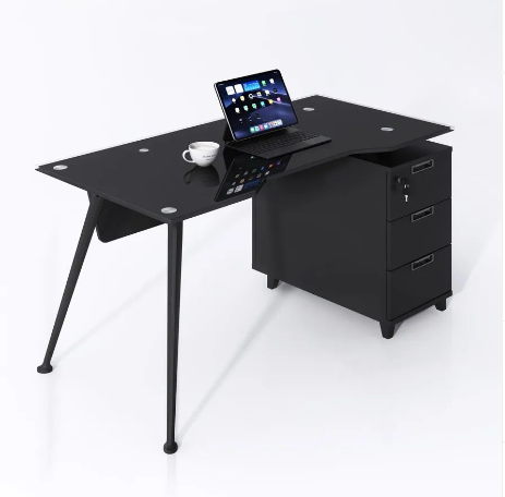 Glass Office Table -1.2 Meters | HOG - Home. Office. Garden online marketplace