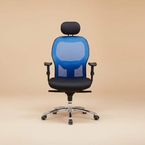 Soho Mesh Swivel Chair-Blue. @HOG - Home Office Garden Online Marketplace