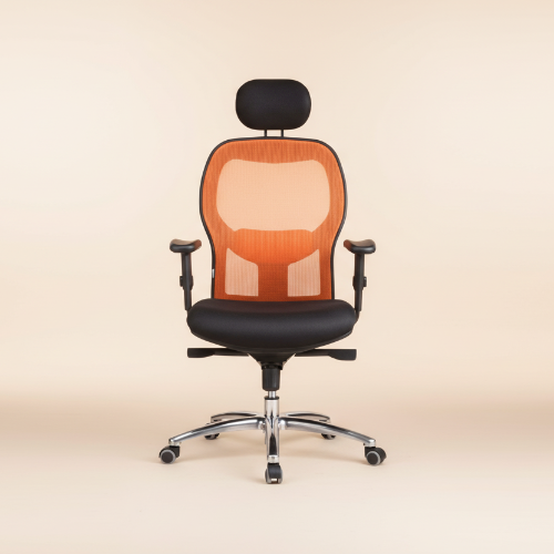 Soho Mesh Swivel Chair - Orange. @HOG - Home Office Garden Online Marketplace