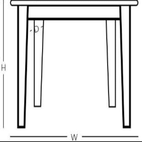 St Tropez Rattan 4 Seater Square Table Garden Furniture Set. @HOG - Home Office Garden Online Marketplace