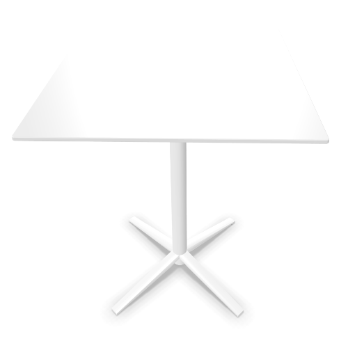 Tabula TAR-20 Square Coffee Table with Glass. @HOG - Home Office Garden Online Marketplace