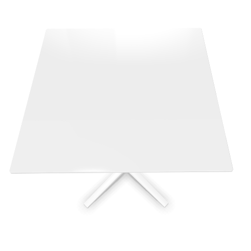 Tabula TAR-20 Square Coffee Table with Glass. @HOG - Home Office Garden Online Marketplace