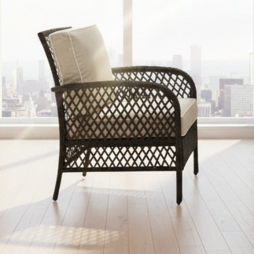 Tribeca Rattan with Cushion. @HOG - Home Office Garden Online Marketplace
