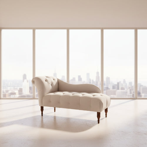 Tufted Fainting Sofa Chaise Lounge @HOG - Home Office Garden Online Marketplace