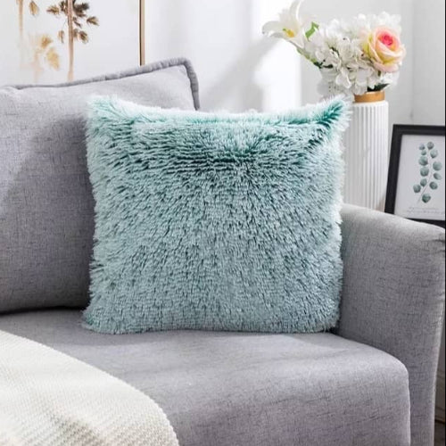 Unique Fur Throw Pillow 20 x 20. @HOG - Home Office Garden Online Marketplace
