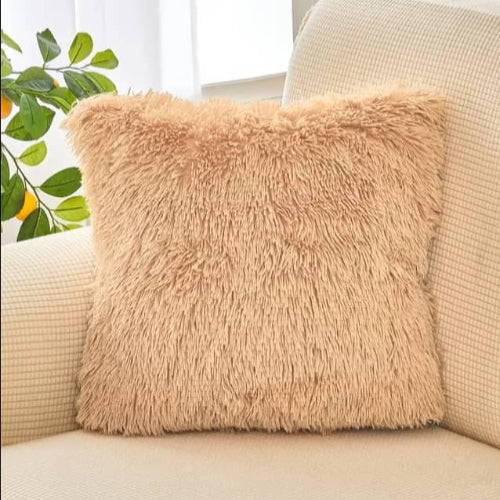 Unique Fur Throw Pillow 20 x 20. @HOG - Home Office Garden Online Marketplace