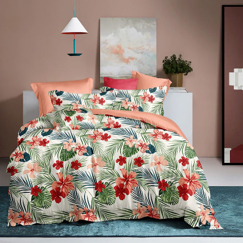 Unique Multi Color Stripes Bedding Set. @HOG - Home Office Garden Online Marketplace