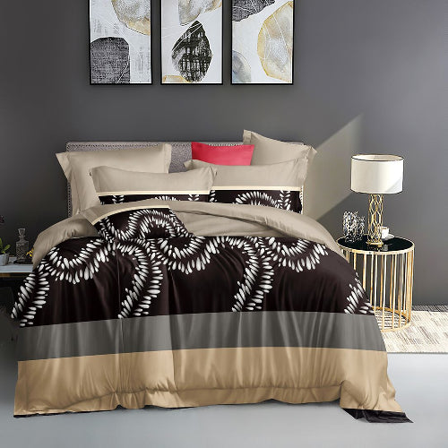 Unique Multi Color Stripes Bedding Set. @HOG - Home Office Garden Online Marketplace