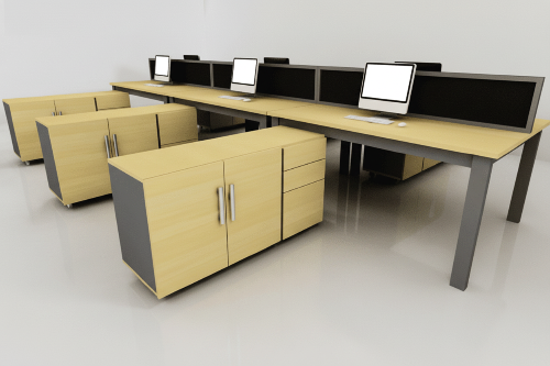 Veenos Workstation - 6pax @HOG - Home Office Garden Online Marketplace