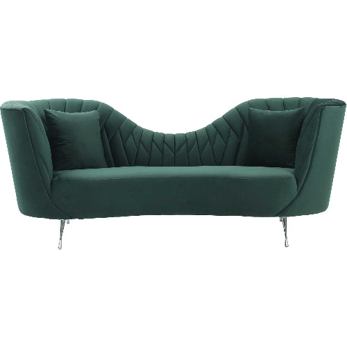 Velvet Sofa Forest Green @HOG - Home Office Garden Online Marketplace