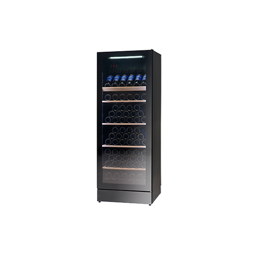 Built-In Wine Chiller 147 Bottles Capacity, Black Finish. Home Office Garden | HOG-HomeOfficeGarden | online marketplace