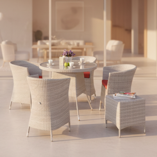 Weedoo 6 Unit Outdoor Rattan Garden Patio Set. @HOG - Home Office Garden Online Marketplace