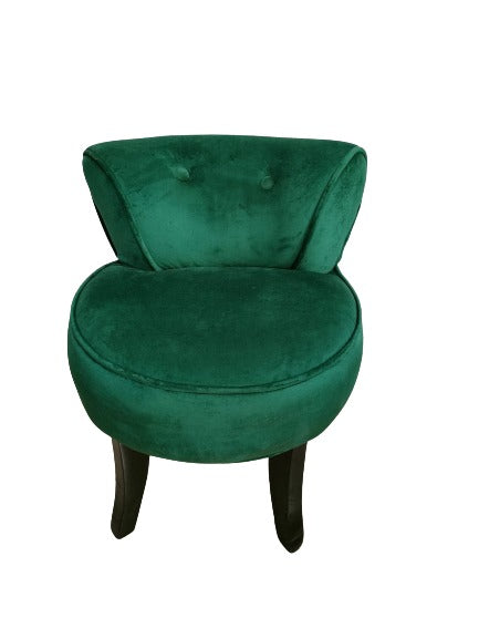 Vanity Chair Wood Legs (Green) Home Office Garden | HOG-HomeOfficeGarden | online marketplace