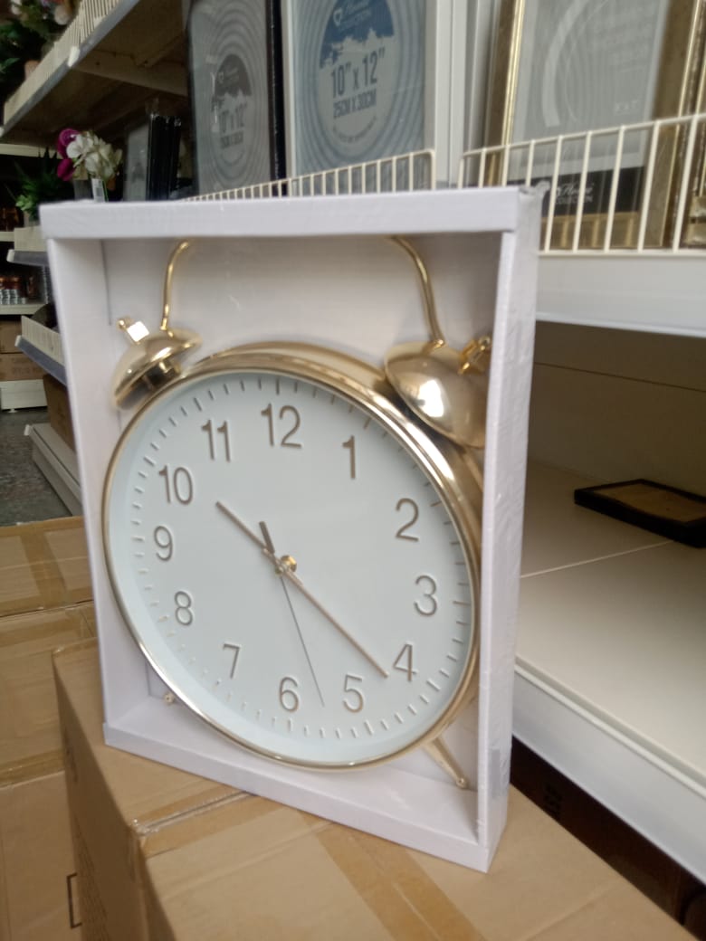 38cm Alarm Style Wall Clock Home Office Garden | HOG-HomeOfficeGarden | online marketplace