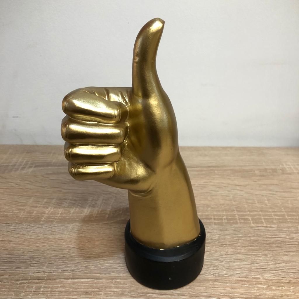 Thumbs Up Figurine (Gold) Home, Office, Garden online marketplace