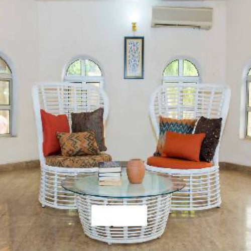 White Bakari Chair. @HOG - Home Office Garden Online Marketplace