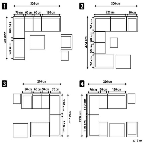 White Wicker Rattan Set 8 Seater. @HOG - Home Office Garden Online Marketplace