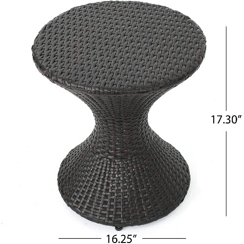 Wicker Hourglass Side Table. @HOG - Home Office Garden Online Marketplace