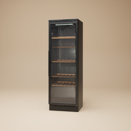 Wine Chiller 111 Bottles Capacity, Black Finish. @HOG - Home Office Garden Online Marketplace