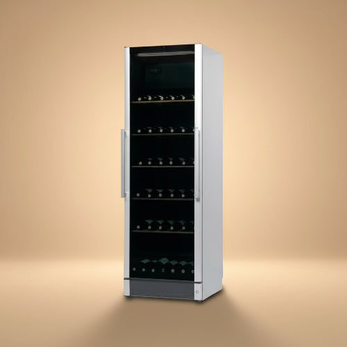 Wine Chiller 111 Bottles Capacity, Silver Finish. @HOG - Home Office Garden Online Marketplace