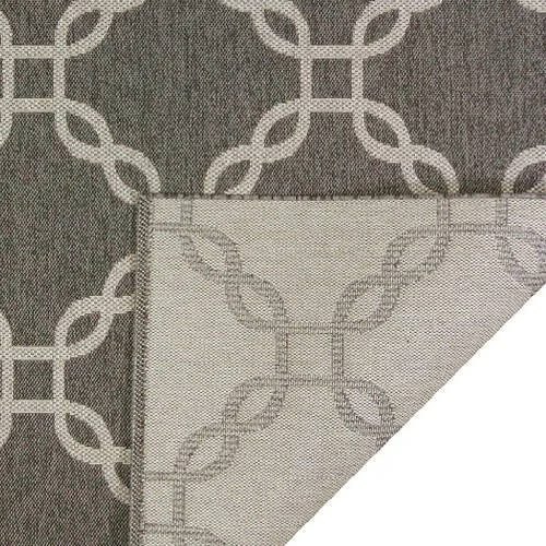 Rug From Studio By Brown Jordan, Links Pewter, 7ft 10in * 10ft HOG-Home Office Garden online marketplace.