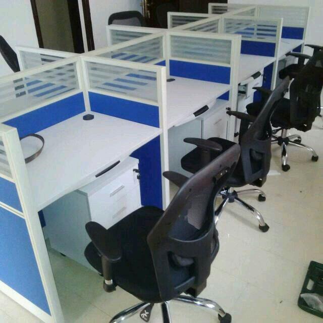 Affordable 4 Seater Cubicles Workstation Home Office Garden | HOG-HomeOfficeGarden | online marketplace