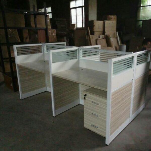 Affordable 4 Seater Cubicles Workstation Home Office Garden | HOG-HomeOfficeGarden | online marketplace