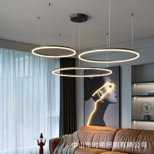 3 Rings Circa Chandelier