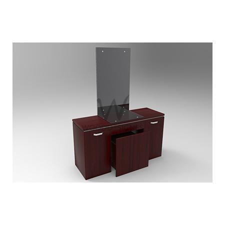 Amelia series; Vanity Table (Red-brown) 30081880064192 HomeOfficeGarden Home Office Garden | HOG-HomeOfficeGarden | HOG 
