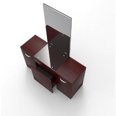 Amelia Series Vanity Table - Red-Brown Home Office Garden | HOG-HomeOfficeGarden | online marketplace