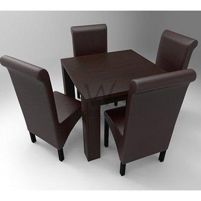 amon-deluxe-series-4-seater-dining-set-dark-brown-30418674068  HomeOfficeGarden Home Office Garden | HOG-HomeOfficeGarden | HOG