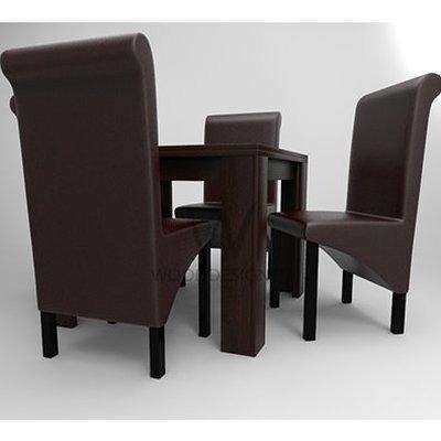 amon-deluxe-series-4-seater-dining-set-dark-brown-30418674772 HomeOfficeGarden Home Office Garden | HOG-HomeOfficeGarden | HOG