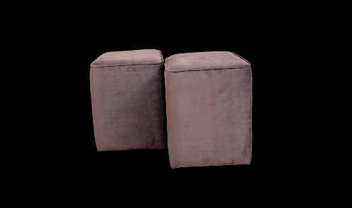 Piped Edge Pouf Home Office Garden | HOG-HomeOfficeGarden | online marketplace