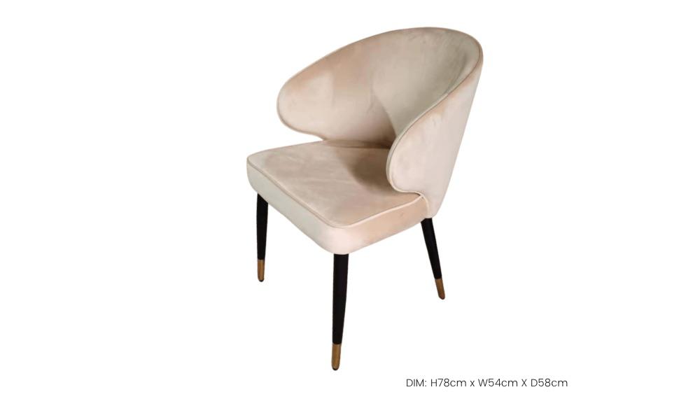 Iffi Arm chair (Wooden Leg) Home Office Garden | HOG-HomeOfficeGarden | online marketplace