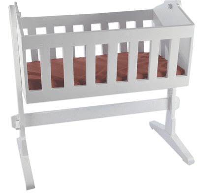Baby Cradle-White Home Office Garden | HOG-HomeOfficeGarden | online marketplace