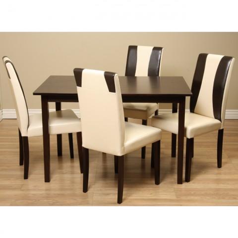 Bax Dining Set - Cream - 5 Piece Home Office Garden | HOG-HomeOfficeGarden | online marketplace