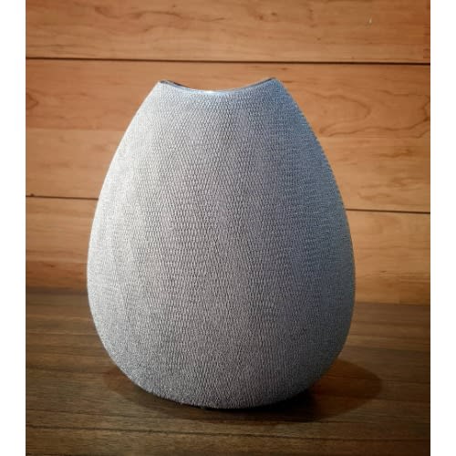 Beaded Ellipse Vase - Champagne Home Office Garden | HOG-HomeOfficeGarden | online marketplace