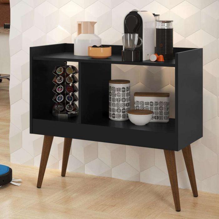Black Coffee Corner Shelf Home Office Garden | HOG-HomeOfficeGarden | online marketplace