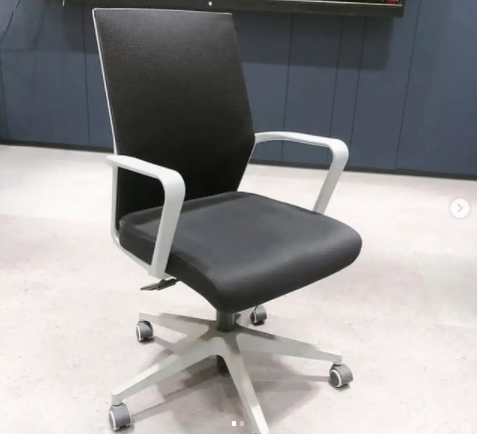 Black Office Leather Chair