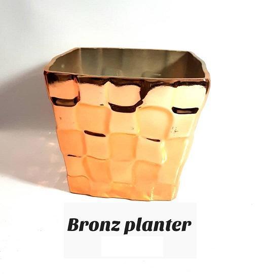 Bronze Planter Vase