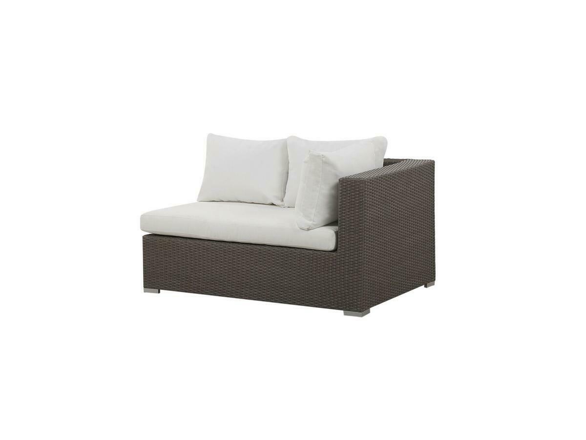 Brown Wicker Rattan Set 8 Seater