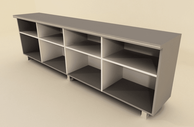 Cellular Credenza Home Office Garden | HOG-HomeOfficeGarden | online marketplace