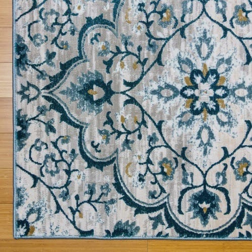 Centenno Collection Runner - Medallion Blue