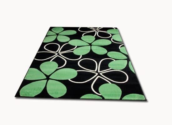 Rug Center - 84087 Black Aafreen Series