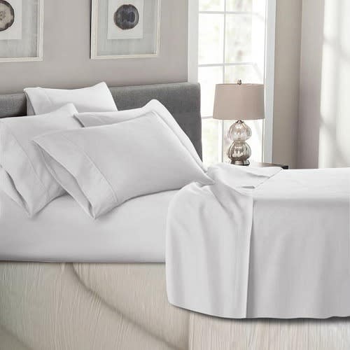 Charisma 400 Thread Count 6-piece Sheet Set - White