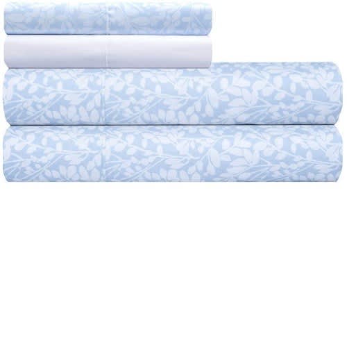 Charisma Microfiber 6 Piece Sheet Set - Boxwood Powder