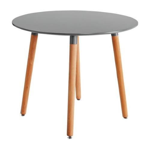 Charlie Round 4 Seat Dining Table- Grey