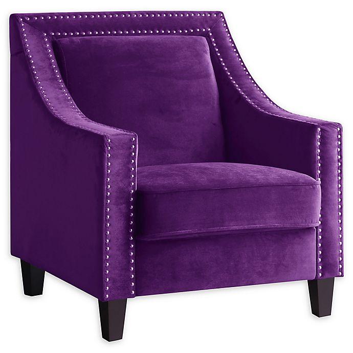 Chic Velvet Upholstered Accent Chair Home Office Garden | HOG-HomeOfficeGarden | HOG-Home.Office.Garden